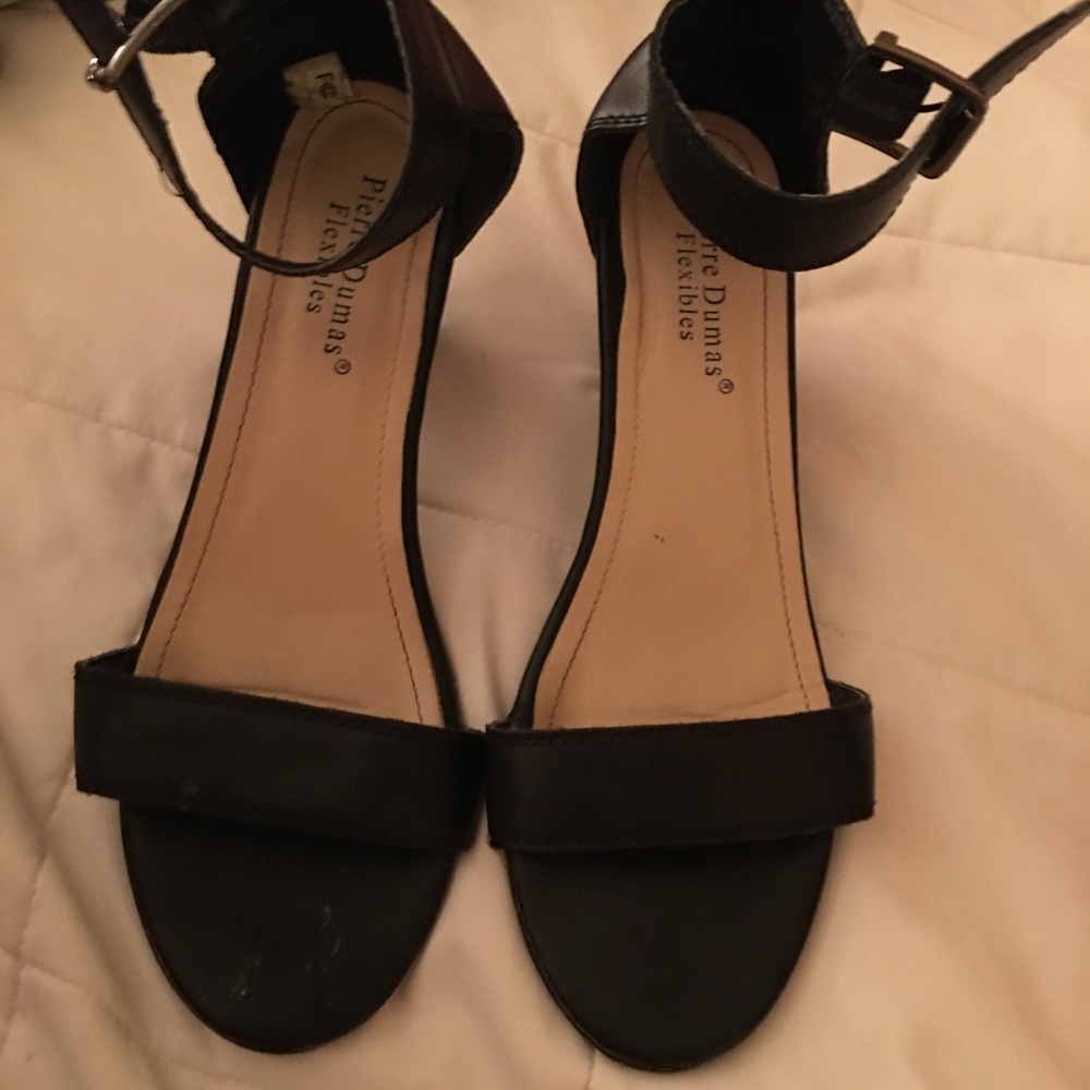 black heels